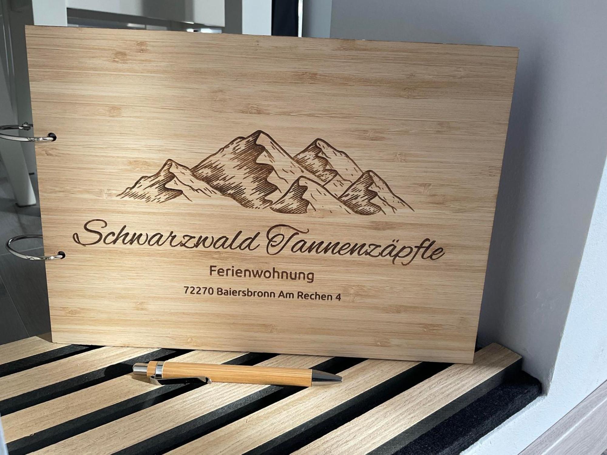 Ferienwohnung Schwarzwald Tannenzaepfle Baiersbronn Esterno foto